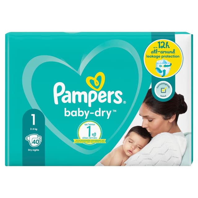 פמפרס בייבי דרי מידה