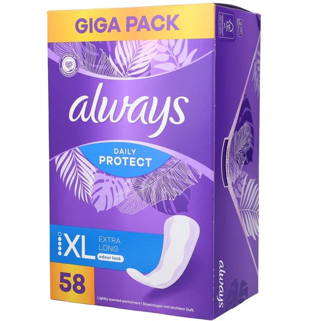 מגן תחתון אולוויז לונג פלוס 58 יח