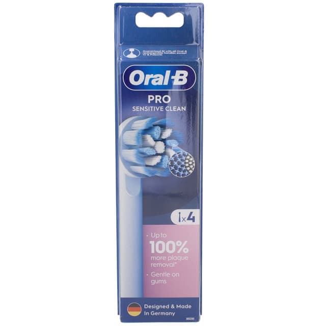 אורל בי ראש חשמלי סנסיטיב 4 יחידות