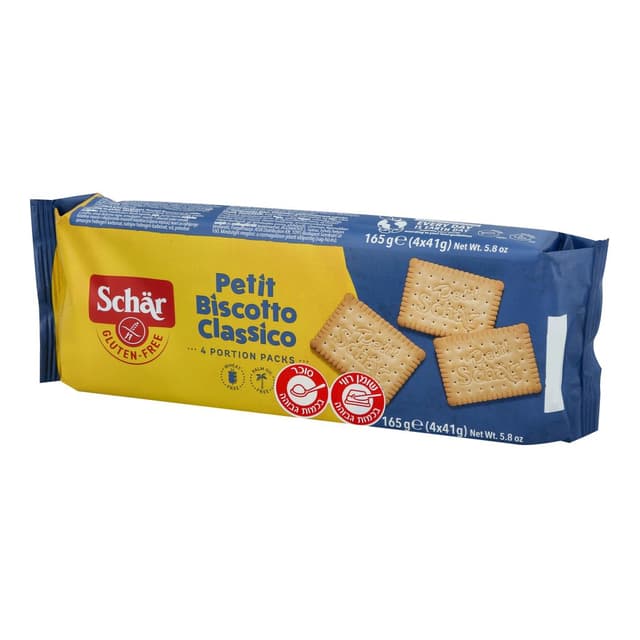 ביסקויטים פתי בר שר 165 גרם