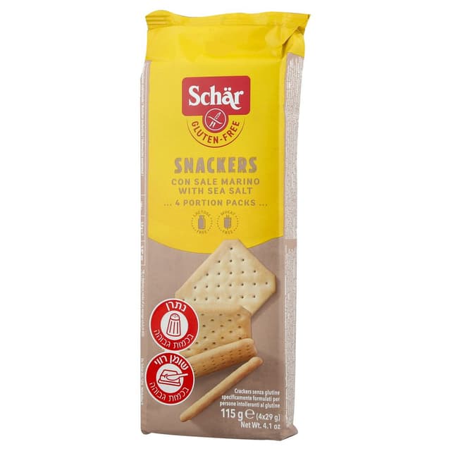 קרקרים מלוחים ללא גל