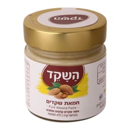 חמאת שקדים 100% 250 גרם השקד