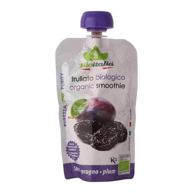 מחית אורגנית שזיפים 120 גרם