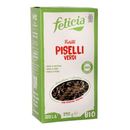 פליסיה פסטה פוזילי אפונה אורגני 250 גרם