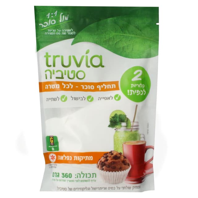 תחליף סוכר לכל מטרה טרוביה 360 גר
