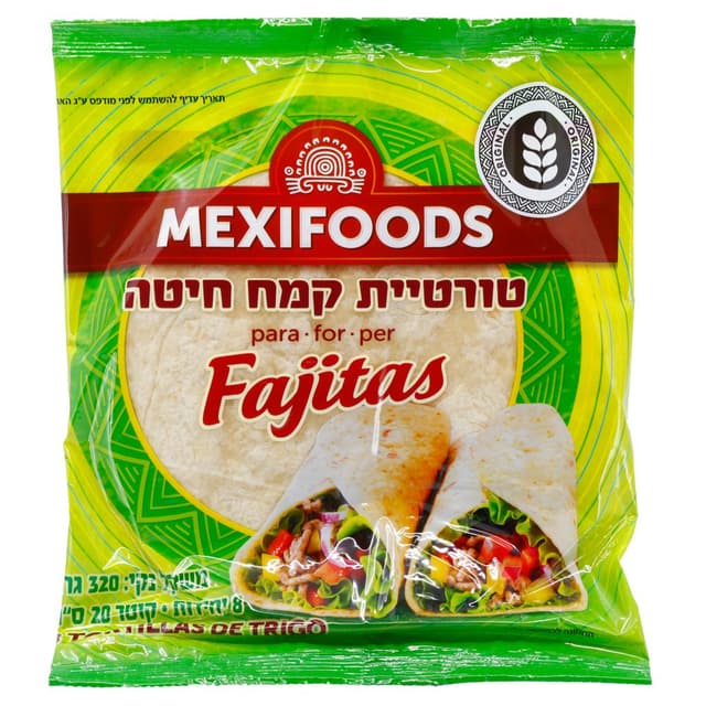 טורטיה ספרדי קמח 25 ס"מ 325 גרם