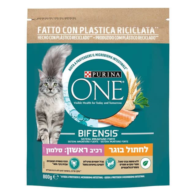 וואן חתול סלמון 800ג