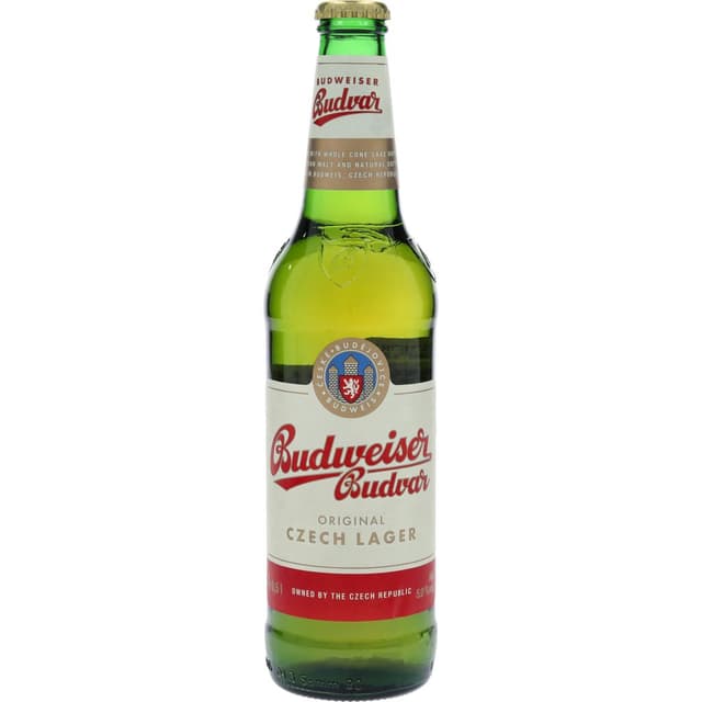 בירה בדוויזר בודבר בהיר 500 מל