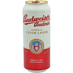 בירה באדוויזר לאגר פחית 500 מ"ל