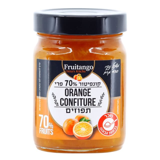 קונפיטורת 70% תפוזים 450 גר