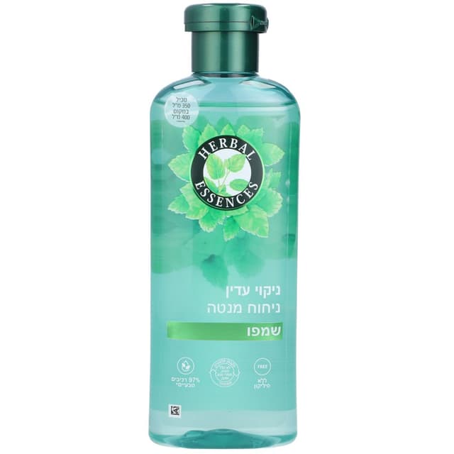 שמפו הרבל אסנסס ניחוח מנטה 350 מ"ל