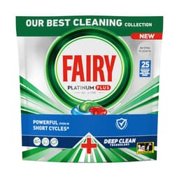 פיירי טבליות למדיח פלטינום דיפ קלין 25