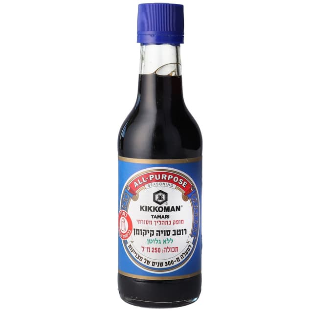 רוטב סויה קיקומן ללא גלוטן 250 מ"ל