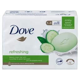 דאב - סבון מוצק מלפפונים 90 גרם * 4 יח'