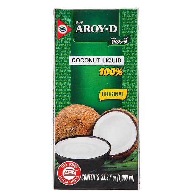 חלב קוקוס 100% 1 ל