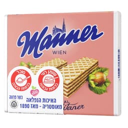 וופלים מאנר בריק הזלנט 75 גר