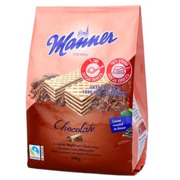 וופלים מאנר קרם שוקולד 200 גר