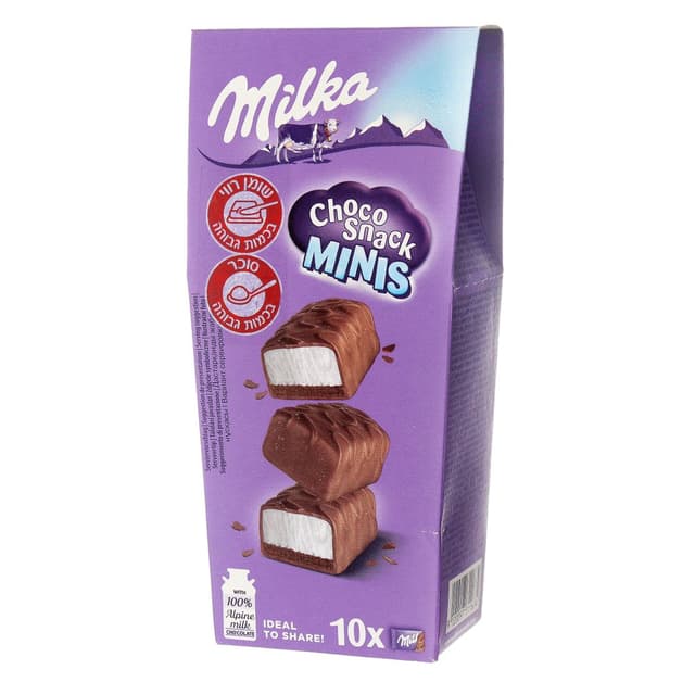 חטיף מיני מילקה 125ג