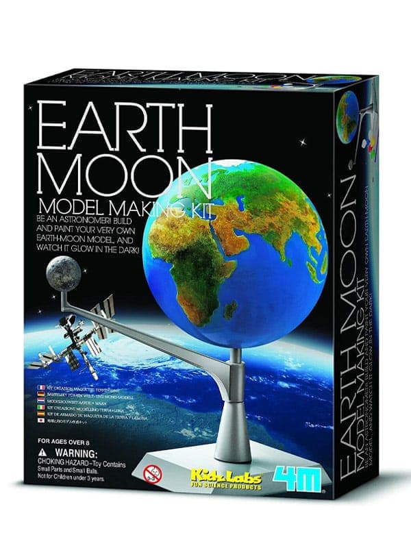 מודל כדור הארץ והירח (4M)