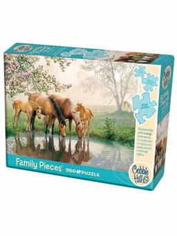 סוסים באגם (350 חלקים)