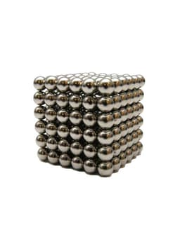 כדורים מגנטיים 216 חלקים - צבע כסף