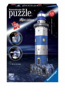 פאזל תלת מימד מגדלור מואר - 216 חלקים