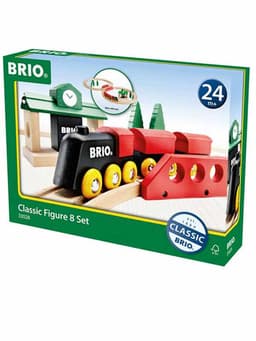 מסלול רכבת קלאסי עץ 33028 (BRIO)