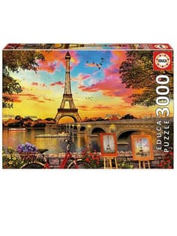 פאזל האייפל בשקיעה (3000 חלקים)