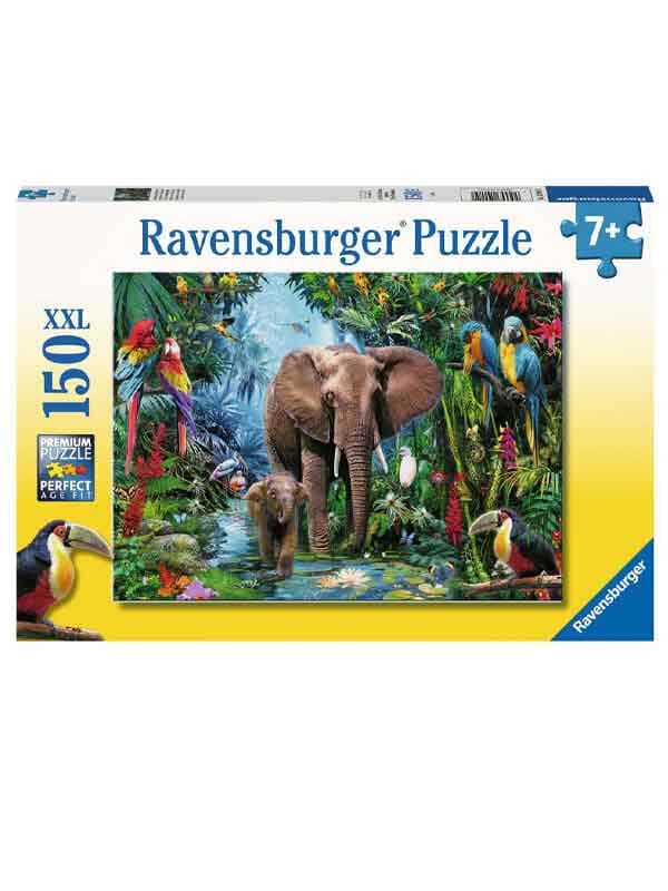 פאזל חיות בג'ונגל (150 חלקים)