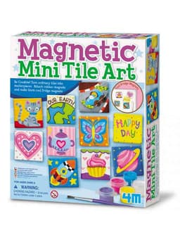 אומנות בחרסינה מגנטים