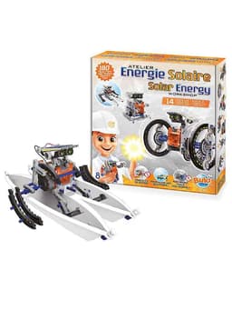 ערכת מדע להכנת רובוט וכלי תחבורה סולארים - בוקי צרפת
