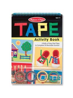 חוברת פעילות סרטי הדבקה - מליסה ודאג