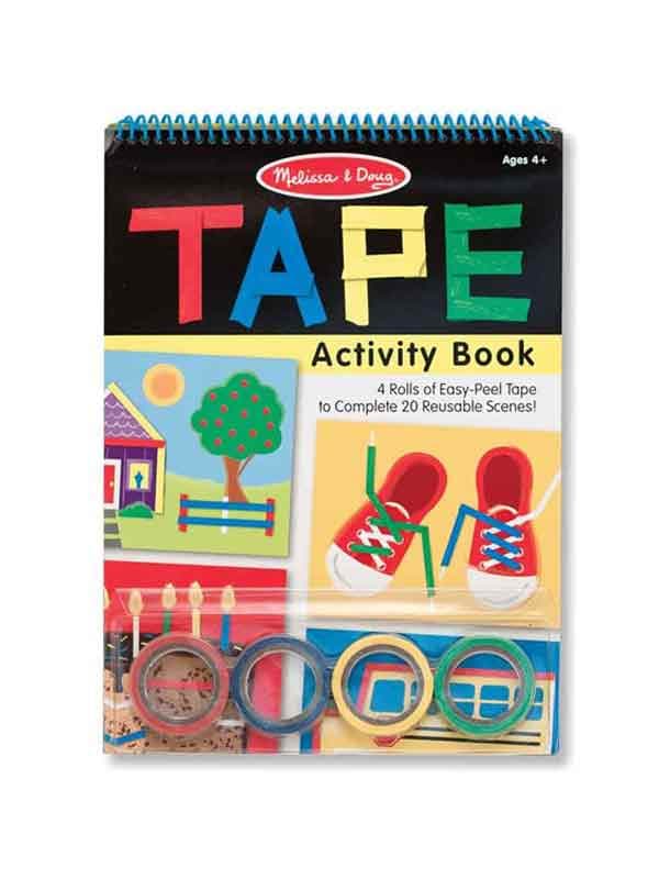 חוברת פעילות סרטי הדבקה - מליסה ודאג