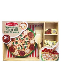 ערכה מעץ להכנת פיצה - מליסה ודאג