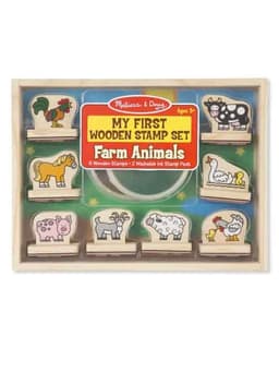 סט החותמות הראשון שלי חיות חווה - מליסה ודאג