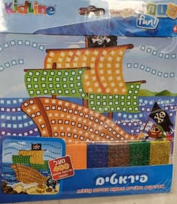 ערכת מדבקות פסיפס - פיראטים
