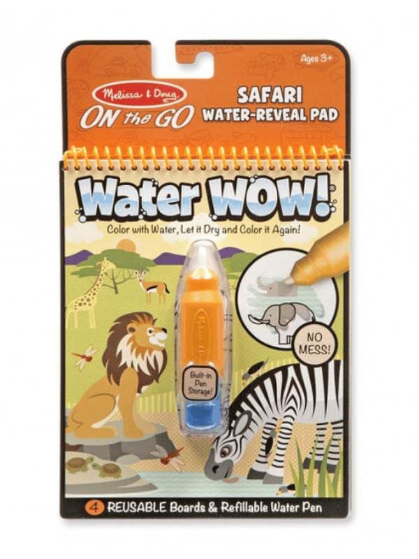 חוברת טוש המים ספארי - מליסה ודאג