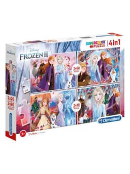פרוזן - 4 פאזלים בקופסה (2X20 + 2X60)