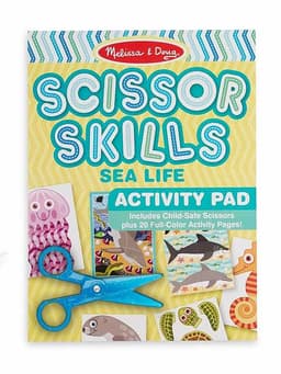 ערכת פעילות עם מספריים ים - מליסה ודאג