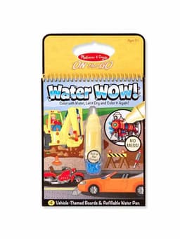 חוברת טוש המים כלי רכב - מליסה ודאג