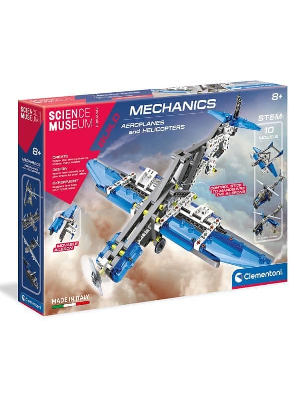 ערכת הרכבה מטוסים ומסוקים - (clementoni) קלמנטוני