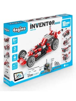 ערכת הרכבה מכונית מרוץ 10 מודלים - engino (אנג'ינו)