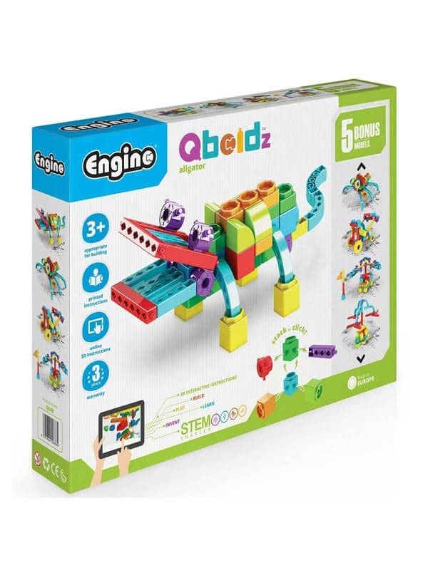 ערכת הרכבה תנין - engino (אנג'ינו)