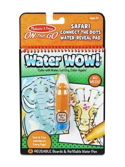 חוברת טוש המים ספארי חבר את הנקודות - מליסה ודאג