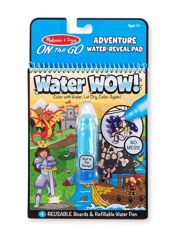 חוברת טוש המים הרפתקאות - מליסה ודאג