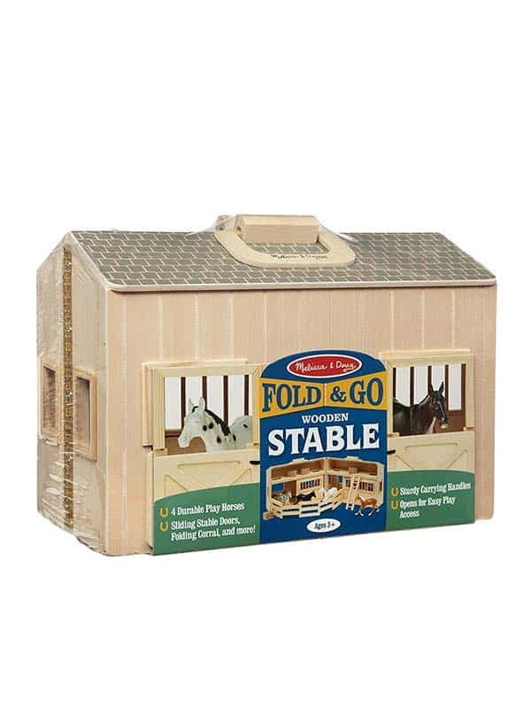 אורווה מתקפלת מעץ - מליסה ודאג