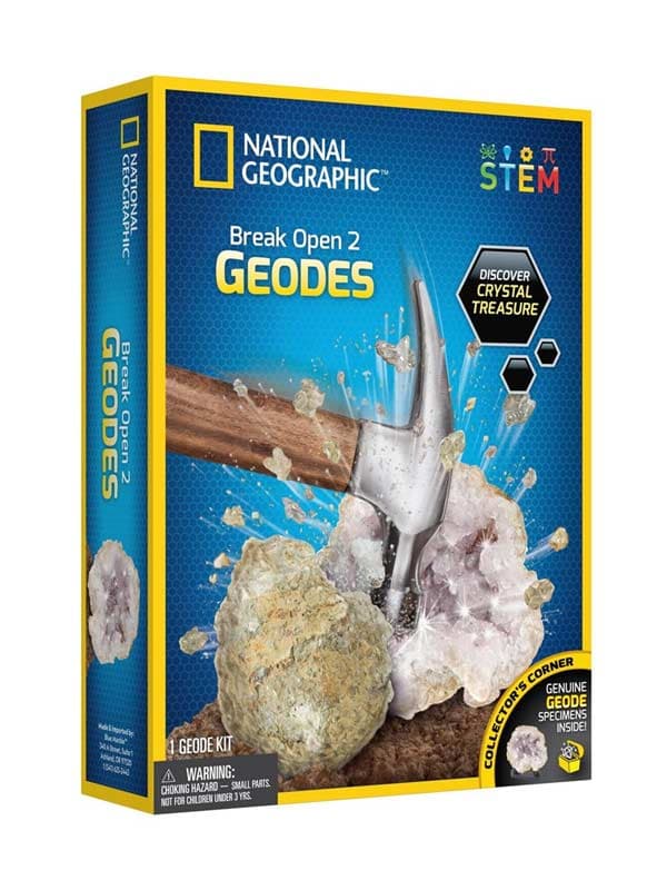 ערכת חציבת קריסטלים גיאודות - נשיונל ג'יאוגרפיק