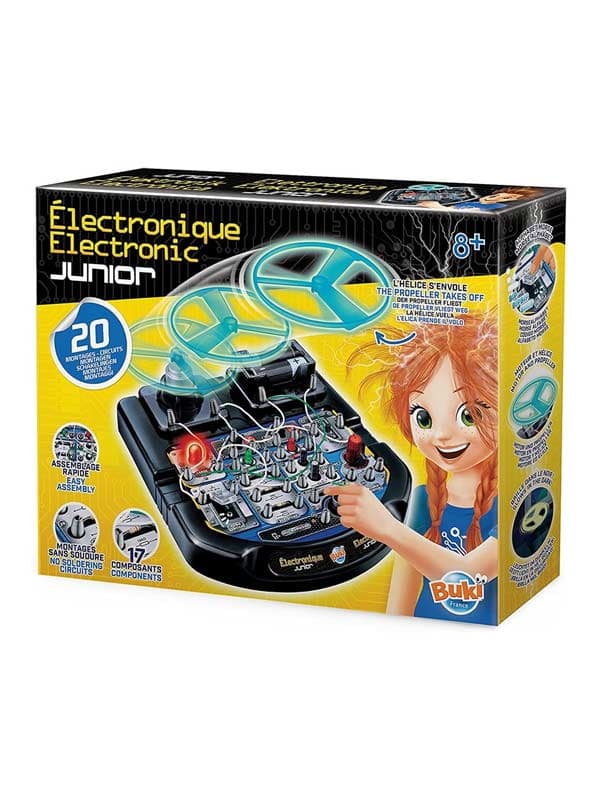 ערכת לימוד אלקטרוניקה לצעירים - בוקי צרפת