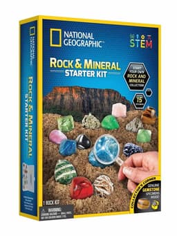 ערכת מחקר סלעים ומינרלים - נשיונל ג'יאוגרפיק