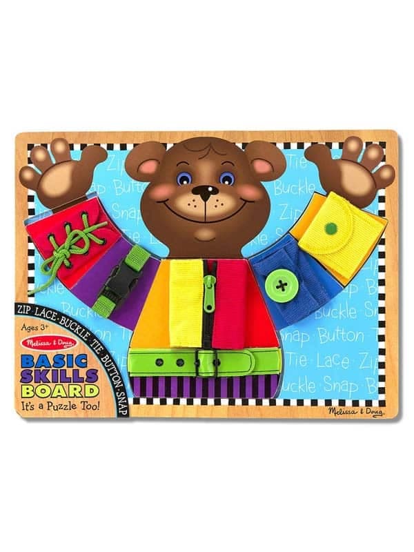 לוח דובי לכישורים מוטוריים בסיסיים מליסה ודאג